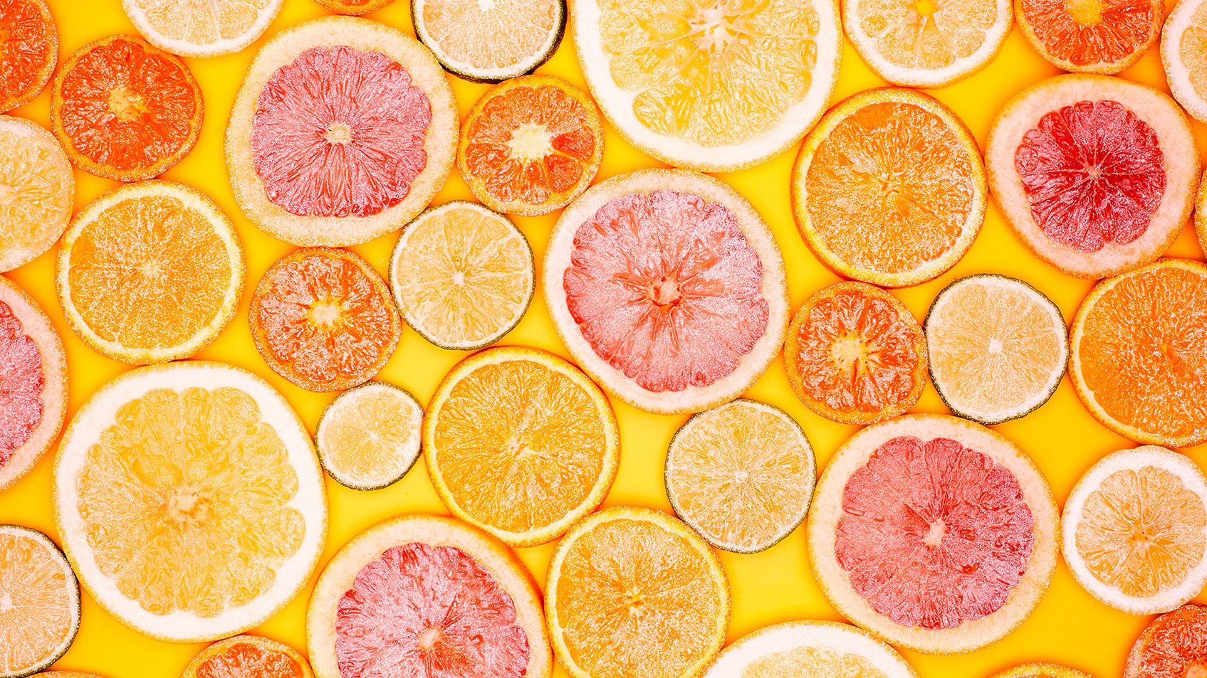 Tranches d’agrumes — fruits déshydratés
